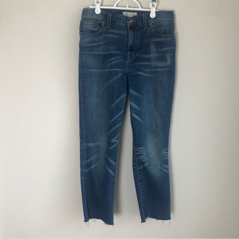 Madewell High Rise Alley Straight Jeans Size 28